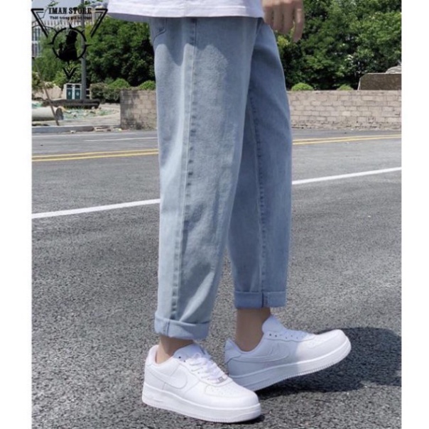 FREE SHIP Quần jean nam, quần baggy nam, Dáng Suông, ống rộng Hot Trend 2021