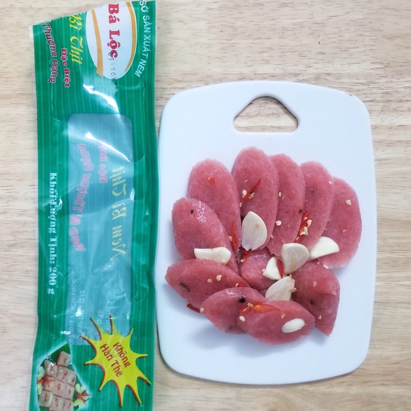 Combo 5 cây nem bì thịt thượng hạng không hàn the 200gr cây