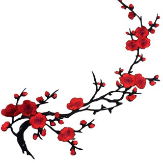 Thêu Hoa Mận Đáng Yêu