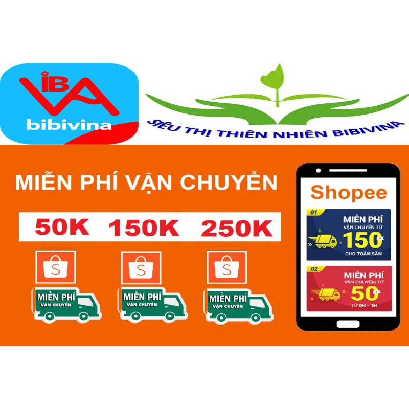 (100g) Hoa Quả Sấy Tổng Hợp Nguyên Miếng Bibivina