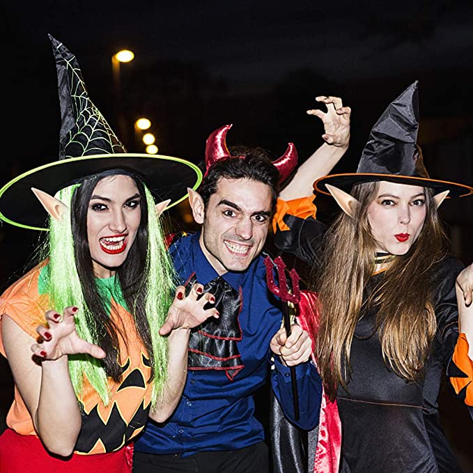 Tai Yêu Tinh Bằng Latex Hóa Trang Halloween