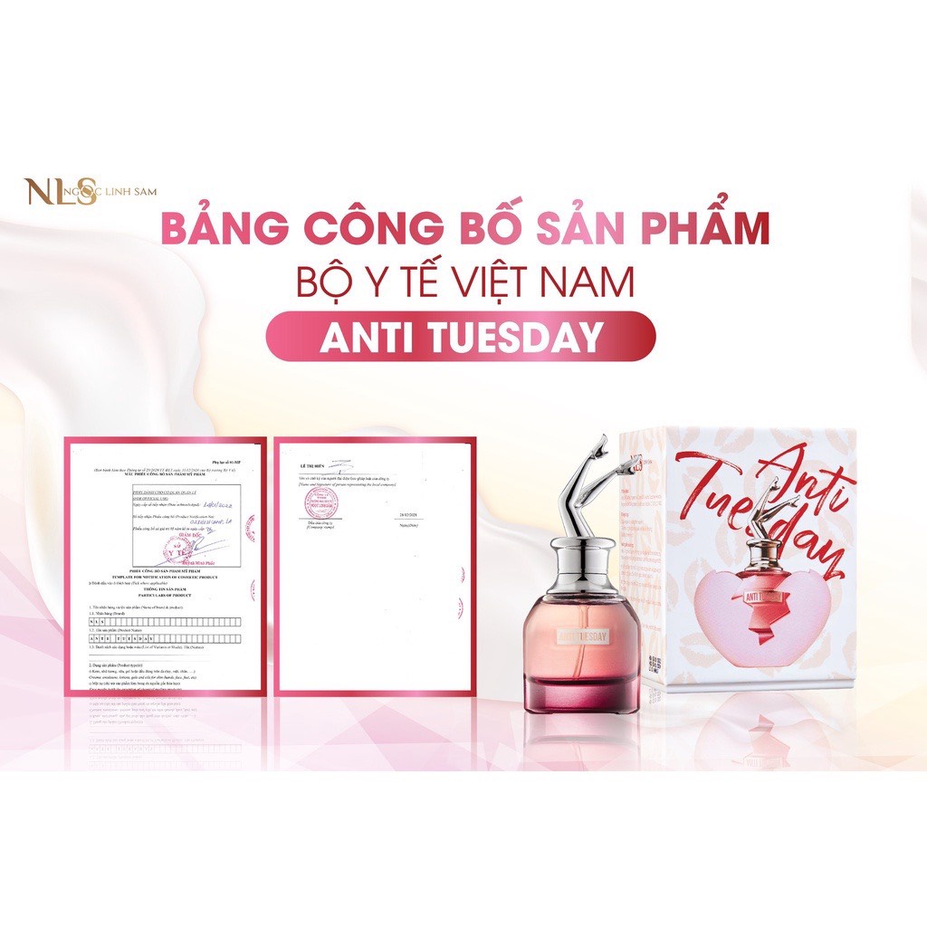 [CHÍNH HÃNG] Dung Dịch Vệ Sinh Say No Tuesday &amp; Nước Hoa Xịt Anti Tuesday - Combo Cho &quot;Cô Bé&quot; Thơm Hồng.o