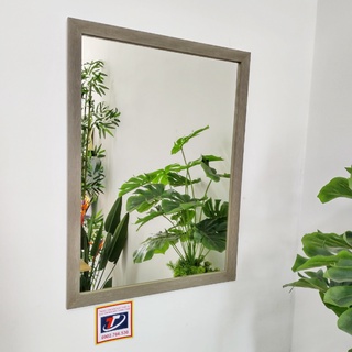 Gương soi khung gỗ màu xám, tt-063