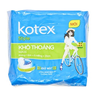 BVS Kotex Dày Không Cánh 8M Tặng 1M BĐêm