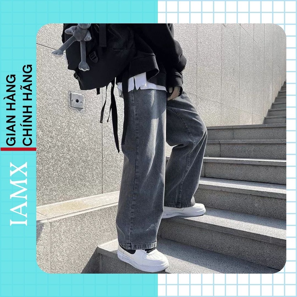 Quần baggy nam ống rộng dáng suông TR01 HOTTREND 2022