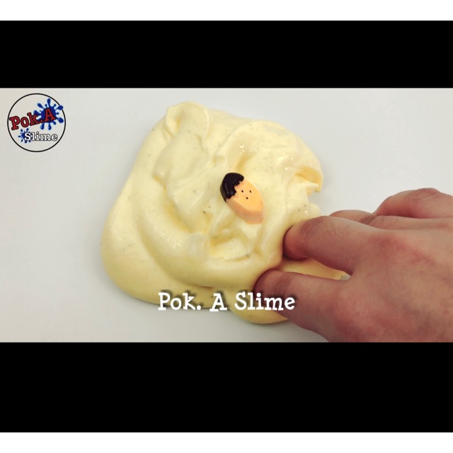Slime Banana Milk (sữa chuối) - chất Glossy Thick slime