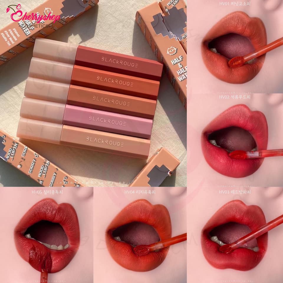 Son Black Rouge Half N Half Water Velvet | BigBuy360 - bigbuy360.vn