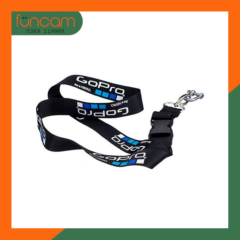 Dây đeo cổ logo Gopro