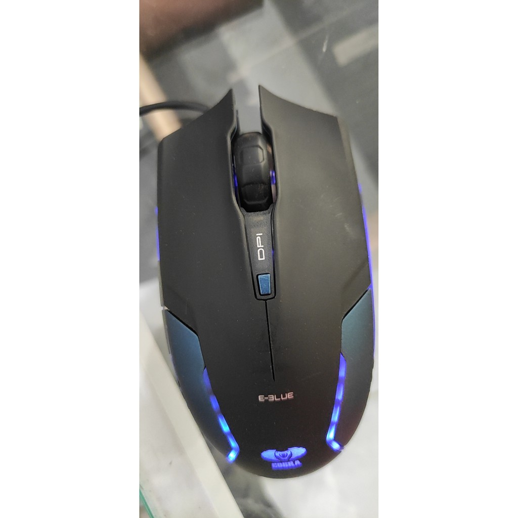 Chuột E-Blue Cobra II EMS151BL Led Optical Gaming (Đen)