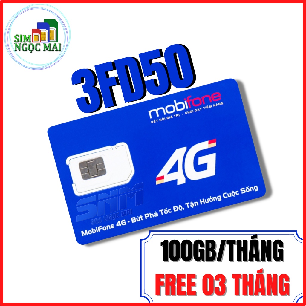 Sim 4G Mobifone MDT250A - CS6N - 12FD50 - 180GB DATA- TRỌN GÓI 06T - 1 NĂM - XÀI THẢ GA KHÔNG GIỚI HẠN