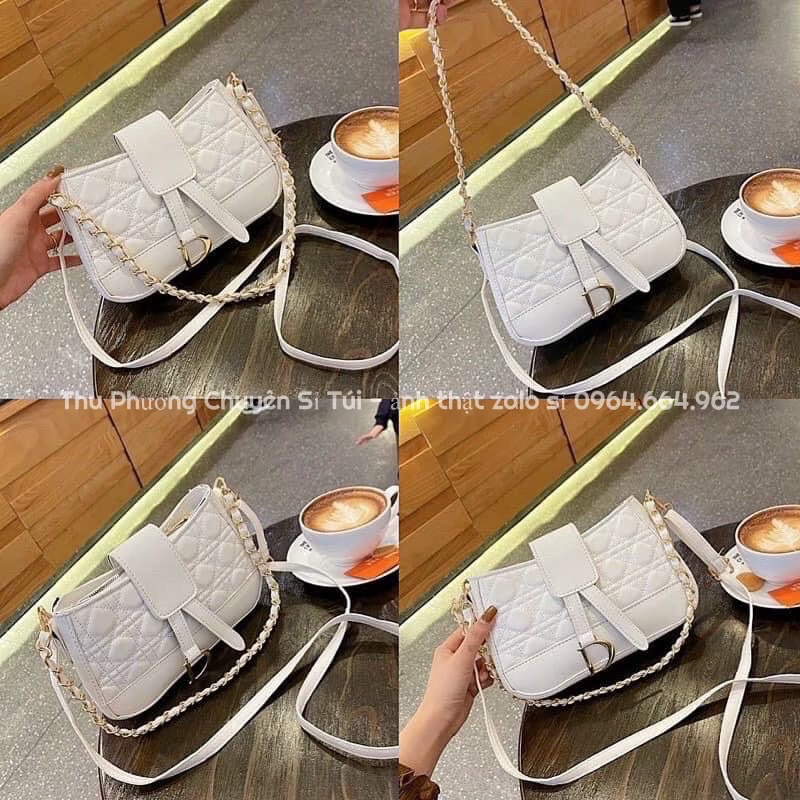 Túi kẹp nách, đeo chéo trần ô tag treo D hàng loại 1 để vừa điện thoại