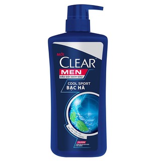 Dầu gội Clear Men Bạc Hà 650g VIỆT NAM