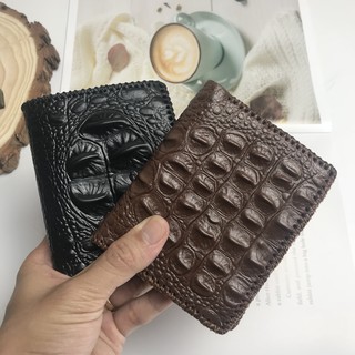 Ví Nam Da Bò Vân Cá Sấu
