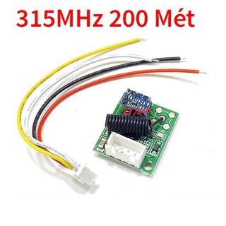 Mạch phát sóng rf 2 kênh 315mhz 9v 12v 200 mét