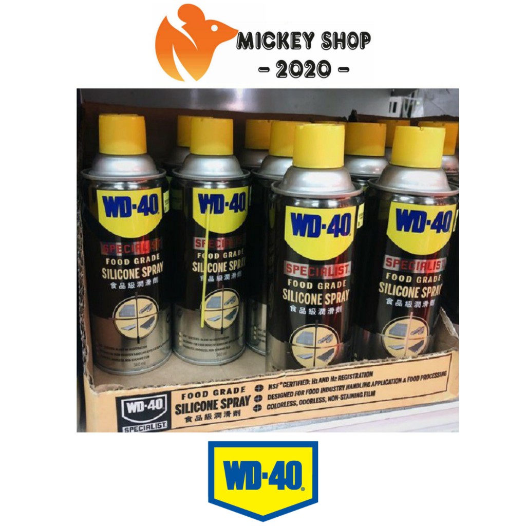 [ CHUYÊN DỤNG ] Dung Dịch Silicone WD-40 Food Grade 360ml - CHÍNH HÃNG