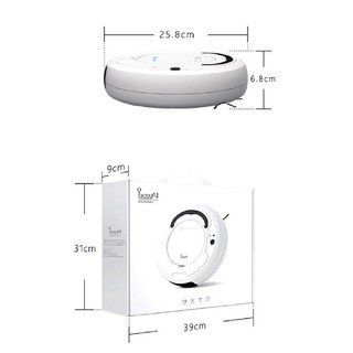 ROBOT HÚT BỤI LAU NHÀ BOWAI [HÀNG CHÍNH HÃNG] Tự Động Hút Bụi-Quét-Lau Sàn -Cảm Ứng Thông Minh.