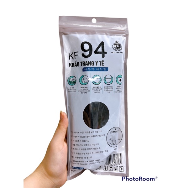 ✅Khẩu trang KF94 - Chống Bụi Mịn Và Kháng Khuẩn