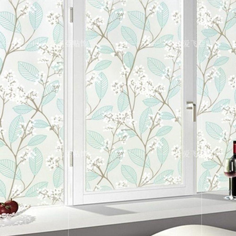 IVORY Đề Can Mờ 3D Dán Kính Cửa Sổ Trang Trí Văn Phòng / Phòng Tắm