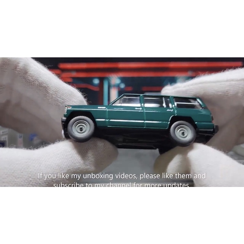 Xe mô hình tomytec lv-n109d  màu xanh lá cây