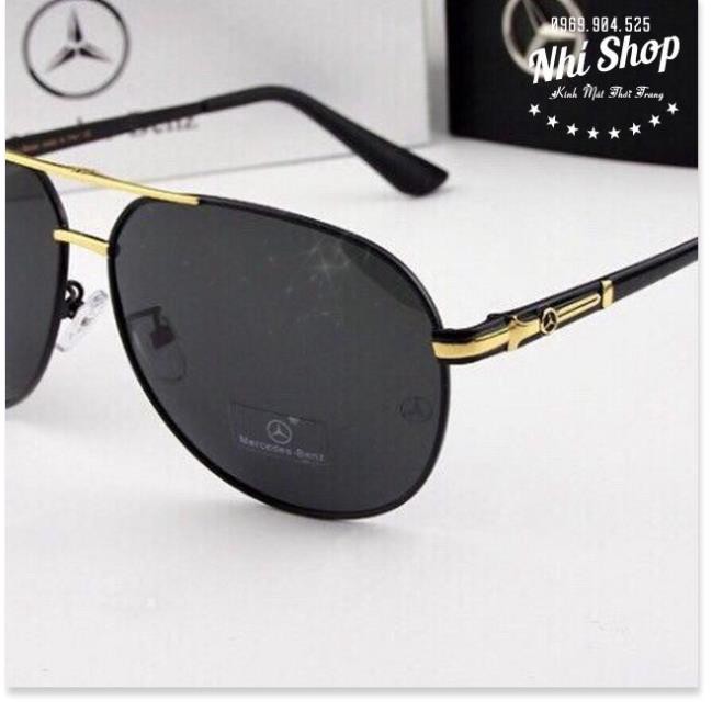 Kính mec kiểu dáng chuồn chuồn mặt xéo màu đen free size dành cho nam | BigBuy360 - bigbuy360.vn