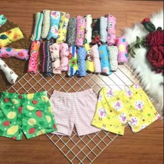 Lố 10 quần đùi borip bé gái đủ size