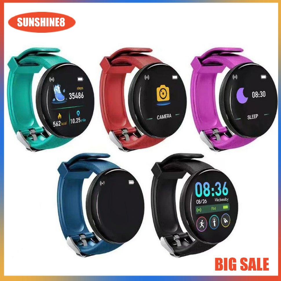 ❇️D18S  ❇️Đồng hồ thông minh 1.44 không dây hình tròn có chức năng nhắc nhở cuộc gọi