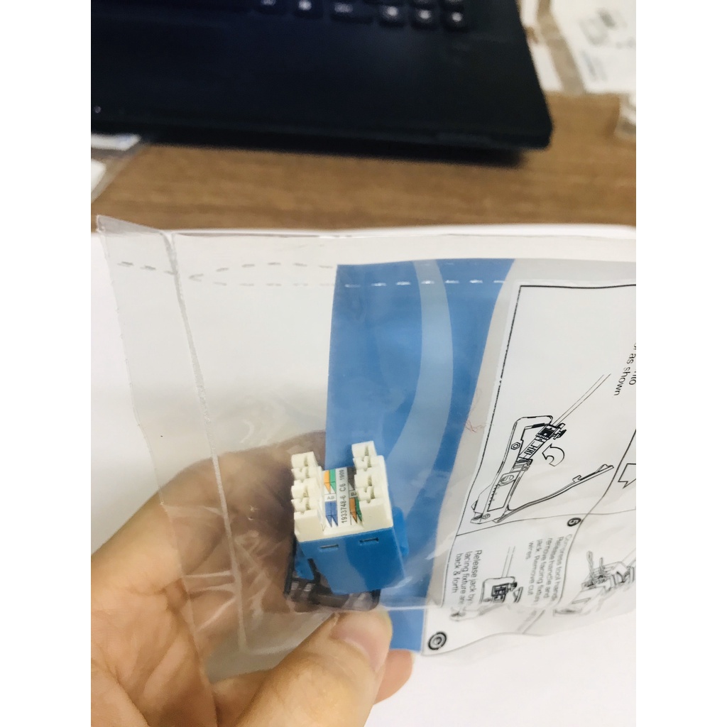 Nhân mạng âm tường Cat6 Commscope Rj45