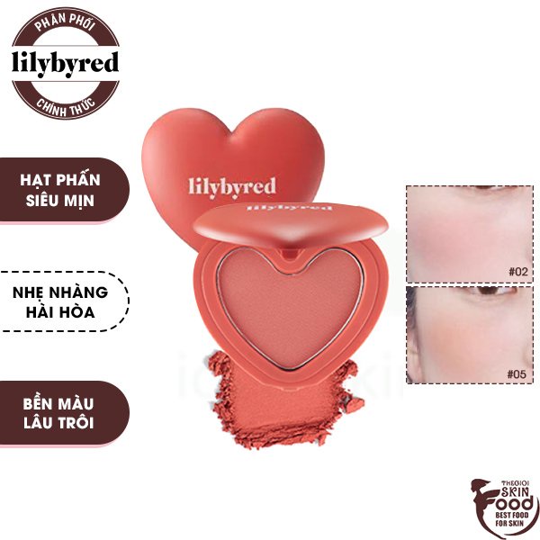 Phấn Má Hồng Xinh Xắn Lilybyred Luv Beam Cheek (AD) 4.7g