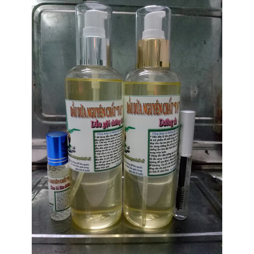 dầu dừa dưỡng tóc