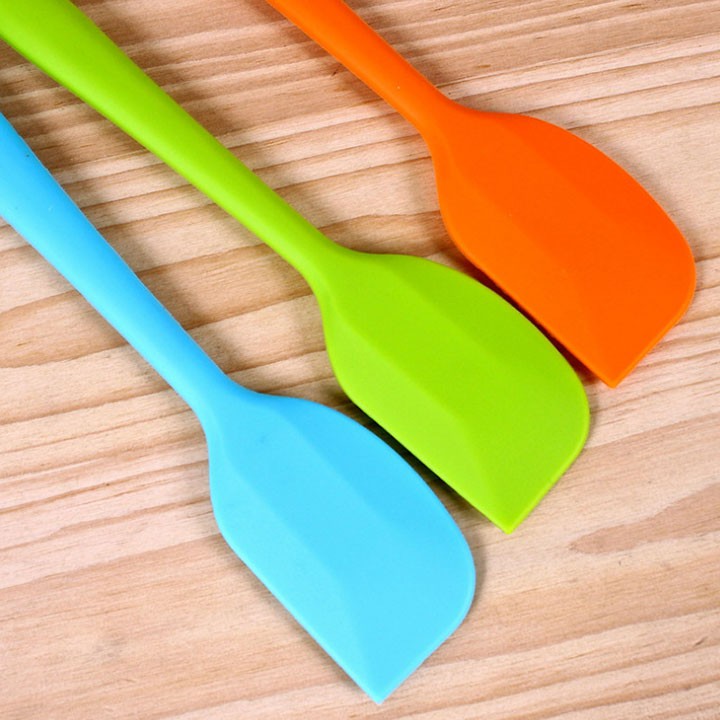 Spatula - Phới Dẹt Trộn Bột Đúc Silicon Cao Cấp