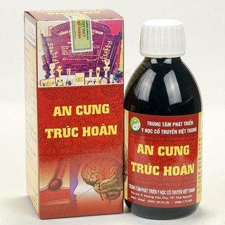 An Cung Trúc Hoàn - Hỗ trợ giảm máu tụ, hỗ trợ cải thiện di chứng sau tai biến mạch máu não do tắc mạch (chai 200ml)