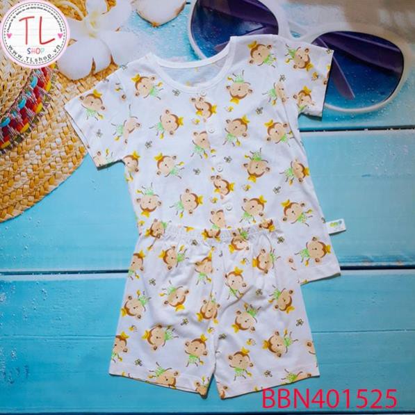 Thời trang trẻ em - Bộ quần áo hình chú khỉ – Quần áo bé trai - Bộ bé trai - Quần áo bé gái - Bộ bé gái
