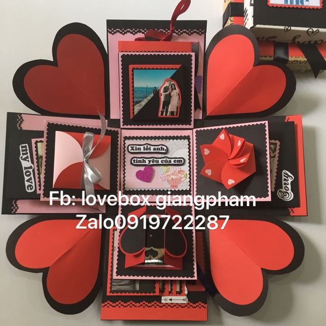 Hộp lovebox 2 trong 1