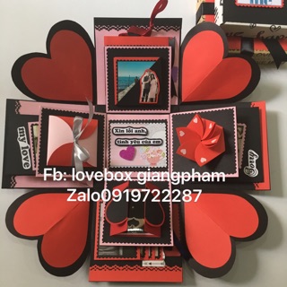 Hộp lovebox 2 trong 1