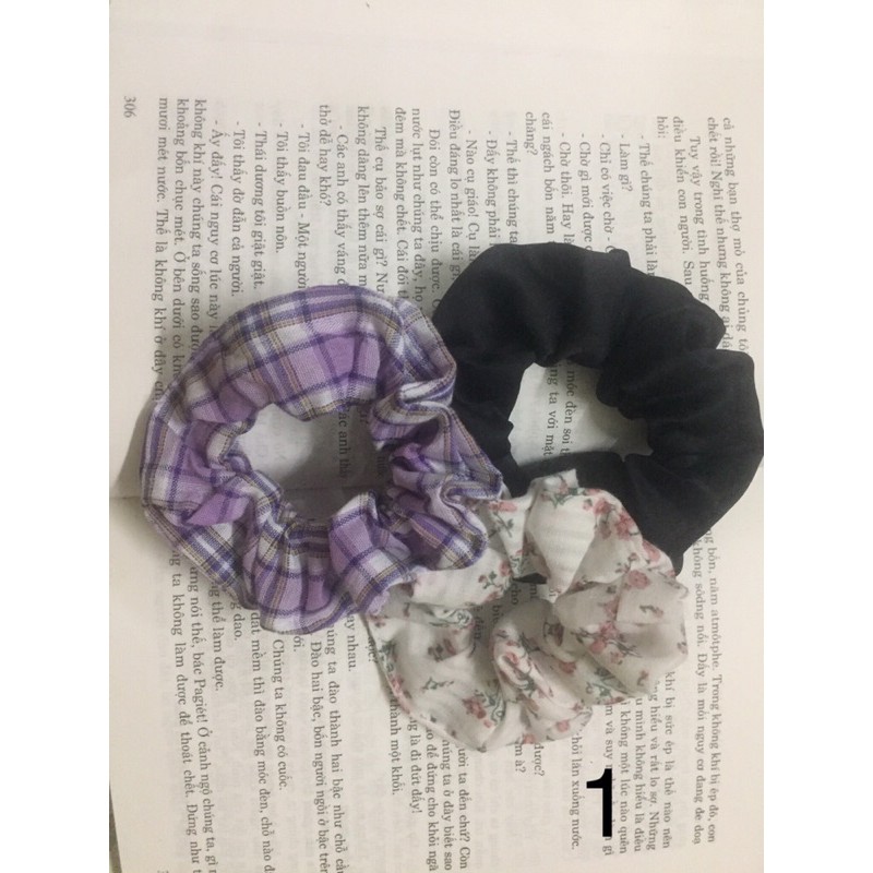 ❤️Buộc tóc phong cách Hàn Quốc Scunchies màu sắc tươi tắn cho nữ