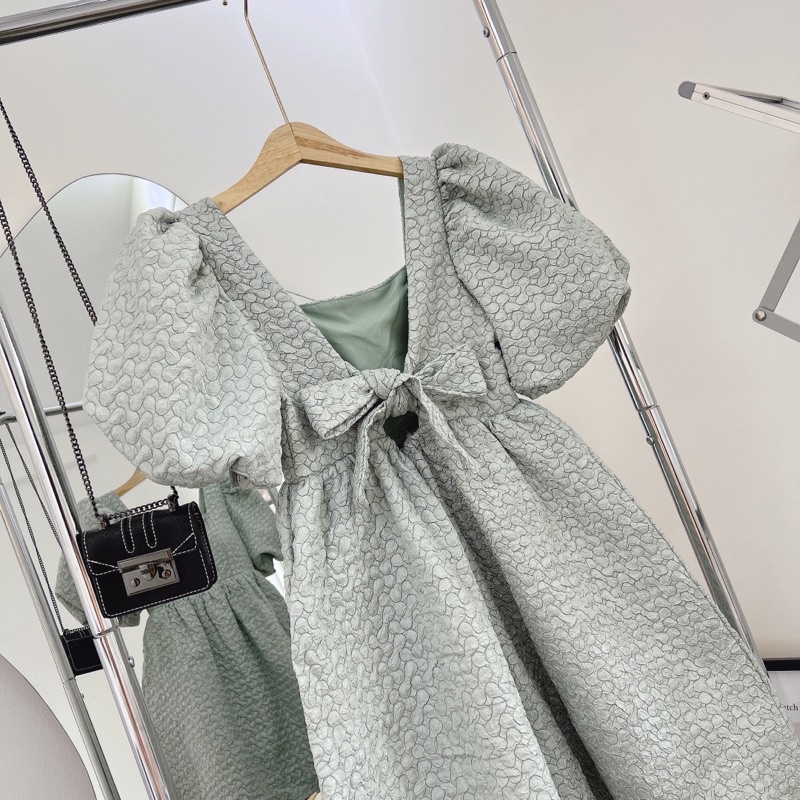 Đầm Baby doll tay phồng mẫu mới