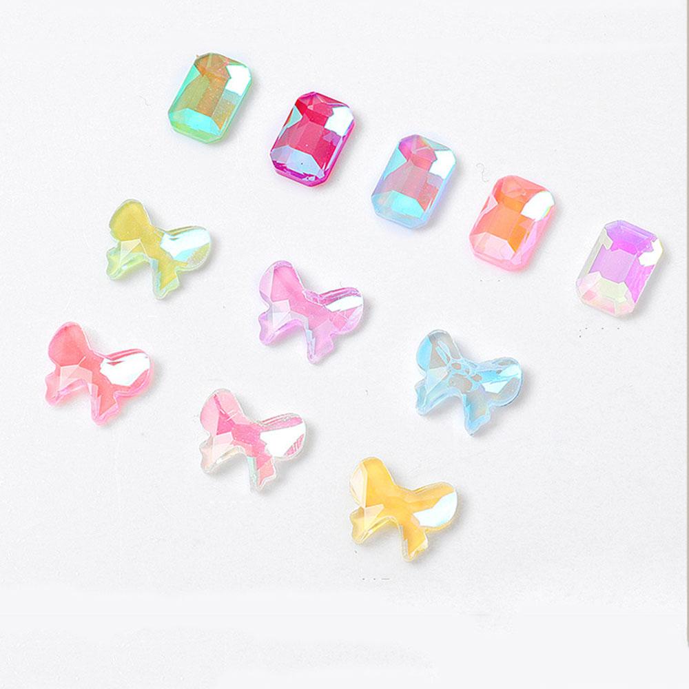 OCEANMAP Hộp Phụ Kiện 3D Trang Trí Móng Tay Nghệ Thuật