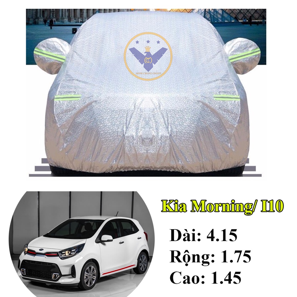 Bạt phủ ô tô STARCAR chống nắng cách nhiệt cao cấp 3 lớp