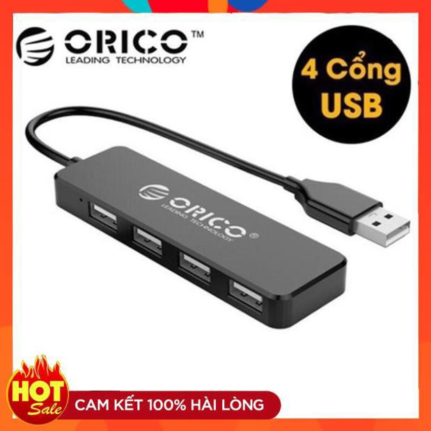 [Chính Hãng] Bộ chia usb 4 cổng orico usb 2.0 FL01 Tốc độ truyền tải nhanh