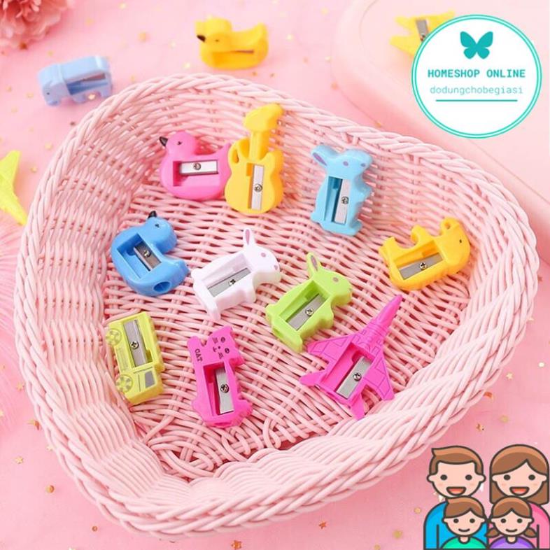Gọt bút chì đáng yêu nhiều hình động vật, nhiều mẫu ngộ nghĩnh cho bé