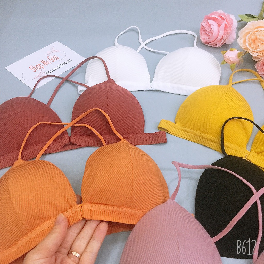 Áo bra nữ cài trước mút mỏng, nâng ngực vừa_BR14