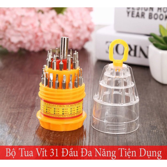 BỘ VÍT 31 MÓN ĐẦU TRÒN