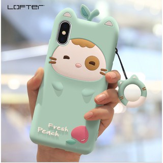 Ốp lưng Thú Cưng Dễ thương Cho Iphone ( LOFTER )