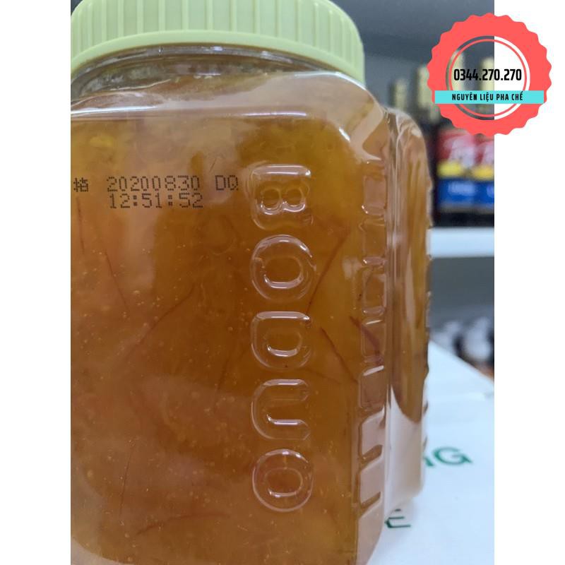 Mứt BODUO Bưởi Đỏ 1.0 kg (Hộp) - Hàng nhập khẩu có tem