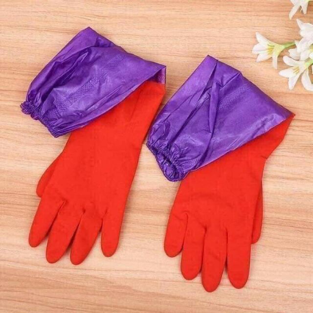 Găng tay lót nỉ,găng tay rửa bát