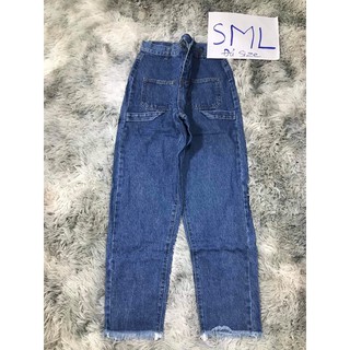 Baggy bò cạp siêu cao túi trước