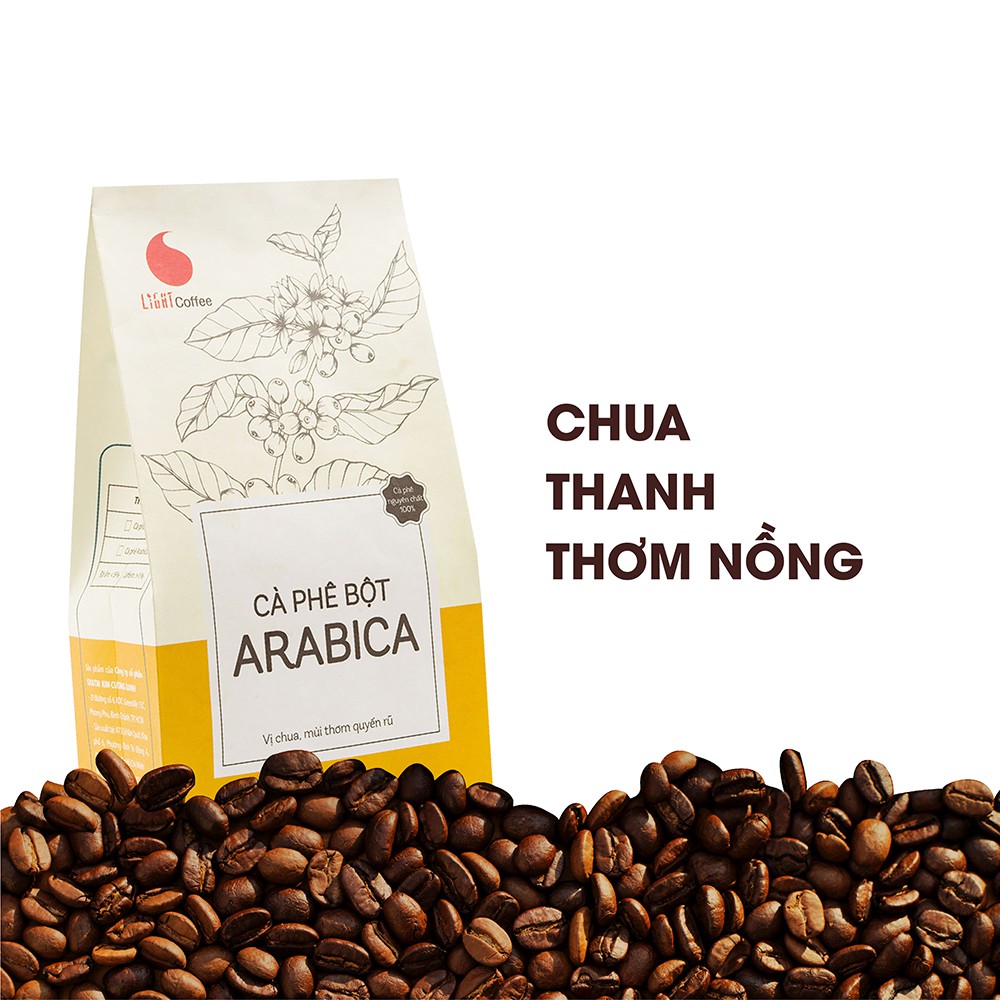 Cà phê Arabica nguyên chất 100% - Light Coffee 500g