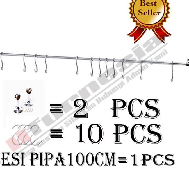 Giá Đỡ Ly Bằng Sắt Màu Bạc Tiện Dụng Cho Nhà Bếp