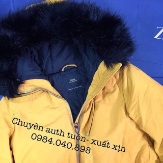 Áo khoác parka vàng 2018