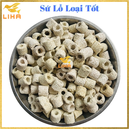 Sứ Lọc Hình Viên Loại Tốt 200gr - Vật Liệu Lọc Nước Cho Hồ Cá